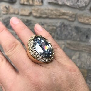 Chloe + Isabel Crystal Cocktail Ring